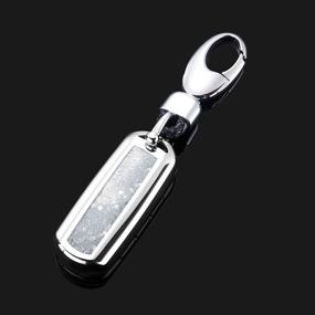 img 3 attached to YIJINSHENG Chrome Silver Remote Protective