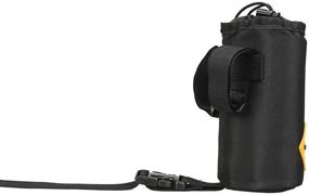 img 2 attached to 🚲 Bike Water Bottle Holder: Insulated Stem Bag with Frame & Handlebar Attachment - Convenient Cup Holder for Bicycle, Perfect for Huffy, Mountain Bikes, and Pushchairs