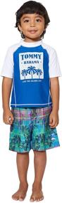 img 3 attached to 🩱 Tommy Bahama Boys' Rashguard Trunks Swimsuit: Comfortable & Stylish Beachwear