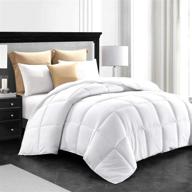 🛏️ lempolsa white king duvet insert with corner taps - легкий альтернативный одеяло с оптимальной теплотой для всех сезонов логотип