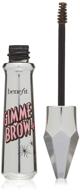 benefit gimme brow+ volumizing fiber gel, shade #3 medium neutral light brown, 0.05 fluid ounces logo