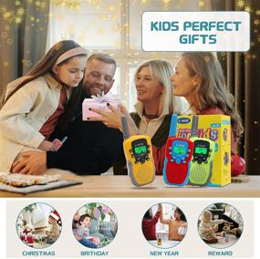 img 3 attached to 🎄 Christmas Kids Walkie Talkies: Fun and Functional Communication Channels