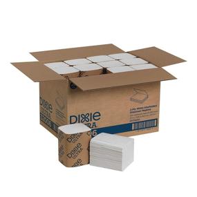 img 4 attached to Georgia-Pacific Dixie Ultra Interfold 2-Ply Napkin Dispenser Refill - 🧻 White, 32006 - 250 Napkins Per Pack - 24 Packs Per Case