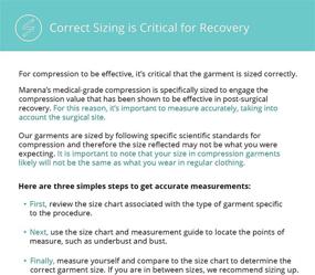 img 1 attached to 🩸 Marena Zipperless Knee Length Girdle with Suspenders - Stage 2: Enhanced Post-Surgery Recovery