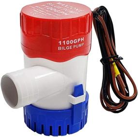img 4 attached to 🛥️ MAXZONE Submersible Boat Bilge Water Pump 12v - Efficient, Silent, and Non-Automatic Marine Electric Pump for Ponds, Pools, Spas, Boat Caravan RV