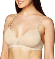 hanes comfortflex fit women's oh so light foam wirefree bra - mhg521 logo