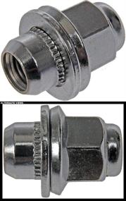 img 1 attached to 🔩 Dorman 712-306 Хром Средняя Магнитная Шайба - M12-1,50 для совместимых моделей, комплект из 4 штук