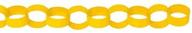 amscan 12-inch yellow sunshine decorative party garlands with chain link design logo