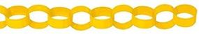 img 3 attached to amscan 12-Inch Yellow Sunshine Decorative Party Garlands with Chain Link Design