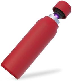 img 4 attached to 🌞 UVBrite Explorer Self-Cleaning UV Water Bottle: 20.3 Oz Purification Every 6 Hours, Rechargeable, BPA Free, Leak-proof, Stainless Steel
