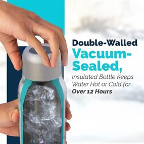 img 2 attached to 🌞 UVBrite Explorer Self-Cleaning UV Water Bottle: 20.3 Oz Purification Every 6 Hours, Rechargeable, BPA Free, Leak-proof, Stainless Steel