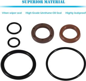 img 1 attached to 🛠️ Volvo Penta Power Steering Actuator Repair Seal Kit - 21910902, 3812269, 3860883, 3862210, 3862513, FSM018