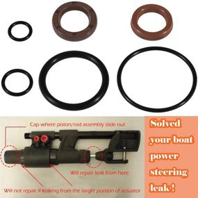 img 2 attached to 🛠️ Volvo Penta Power Steering Actuator Repair Seal Kit - 21910902, 3812269, 3860883, 3862210, 3862513, FSM018