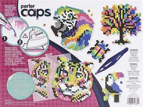 img 3 attached to Discover the Vibrant Perler Colors of Nature: Deluxe Box Caps Beads Kit, 4000pcs