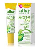 🔥 alba botanica acnedote maximum strength oz: effective invisible treatment gel (packaging may vary) logo