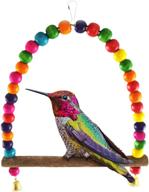 hummingbird perching birdwatching accessory installation logo