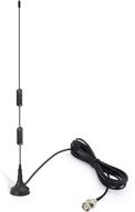 📻 vhf uhf ham radio police scanner antenna | magnetic base bnc male | compatible with uniden bearcat whistler radio shack | mobile radio scanner antenna for amateur radio and police scanner logo