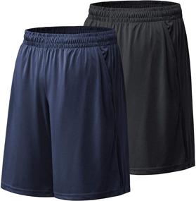 img 4 attached to BALENNZ Men's Athletic Pockets Waistband Activewear: Enhance your Active Lifestyle