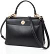 laorentou genuine leather handbags shoulder women's handbags & wallets and satchels logo