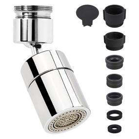 img 4 attached to 🔄 360° Swivel Sprayer Attachment for Kitchen Replacement