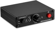 nobsound t12 phono preamp: turntable preamplifier, headphone amplifier for mm & mc with built-in riaa logo