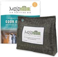 moso natural: the original stand up air purifying bag. 300g - ideal for closets, bathrooms, and pet areas. an unscented, chemical-free odor eliminator with activated charcoal. logo