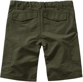 img 3 attached to 🏕️ Durable Stretch Outdoor Bottoms: The Perfect Camping Gear for Army Boys