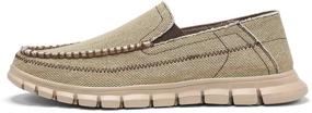 img 3 attached to 👞 Men's FLV Comfort Loafers Sneakers: Lightweight Shoes for Maximum Comfort