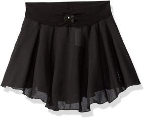 img 2 attached to Capezio Girls Pull Georgette Skirt Girls' Clothing for Skirts & Skorts