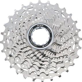 img 1 attached to 🚀 High-Performance SHIMANO Cassette 105 10-Speed Silver: Unleashing Speed and Precision