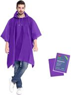 antvee occupational health & safety products: drawstring ponchos packs for adults with emergency response equipment logo