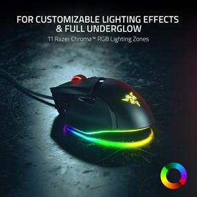 img 1 attached to Razer Basilisk V3 Customizable Gaming Mouse with Fastest Switch - Chroma RGB Lighting - 26K DPI Optical Sensor - 11 Programmable Buttons - HyperScroll Tilt Wheel - Classic Black
