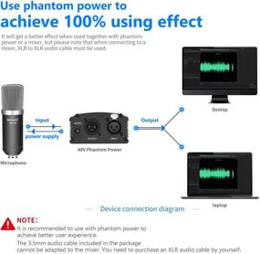 img 2 attached to Микрофон Neewer NW-700 Pro для студийного вещания и записи с подвесным кронштейном NW-35, регулируемым по высоте и амортизатором против ударов, комплект крепления.