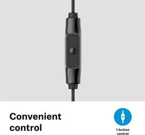 img 2 attached to Sennheiser CX 80S In-Ear Headphones with One-Button Smart Remote - Black: A Powerful Sound Experience
