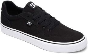 img 4 attached to DC Men's Black ROWLAN Skate Shoes