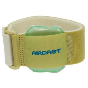 img 1 attached to 💪 Aircast 12242 Beige Pneumatic Armband for Elbow, Wrist, Forearm Injuries, Epicondylitis