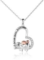 🎁 poplyke mother's day gifts: 925 sterling silver animal necklace for mom women - jewelry gifts from daughter logo