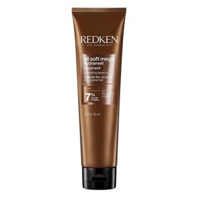 img 4 attached to Revive and Nourish with Redken All Soft Mega Hydramelt Leave-In Treatment: Ultimate Moisture and Shine for Extremely Dry Hair