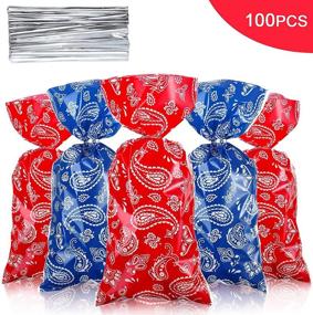 img 2 attached to Целлофановые товары для дня рождения Western Bandana