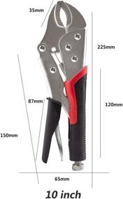 img 3 attached to 🔧 Workshop Industrial Power & Hand Tools: Curved Locking Plier - Optimized for SEO