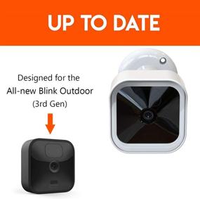 img 2 attached to 🔒 Blink Outdoor Wall Mount, Weatherproof Protective Cover and Adjustable 360 Degree Mount with Blink Sync Module 2 Outlet Mount - Ideal for All-New Blink Outdoor Indoor Security Camera (White, 1 Pack)