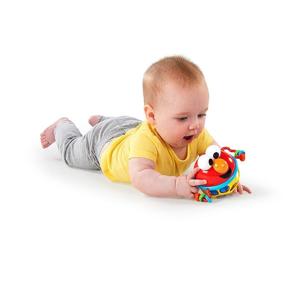 img 2 attached to 🎉 Fun and Stimulating Bright Starts Sesame Street Rattle: Jingle & Shake Elmo, Ideal for Babies 3-12 Months