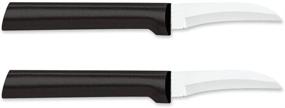 img 4 attached to 🔪 Rada Cutlery Granny Paring Knife, W200/2: Black Handle, Pack of 2