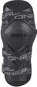 img 3 attached to 🧑 O'Neal 0256-206 Pump Gun MX Knee Guard Carbon Look (Black, One Size) – Unisex-Adult Protective Gear