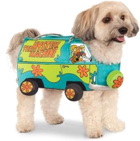 img 3 attached to Scooby-Doo The Mystery Machine 🐶 Pet Suit by Rubie's Costume Company