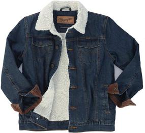 img 2 attached to 🧥 Stay Warm in Style: Wrangler Boys' Lined Jacket for All-day Comfort