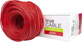 img 3 attached to TrueCABLE Cat6 Экранированный кабель для вертикальных переходов (CMR)