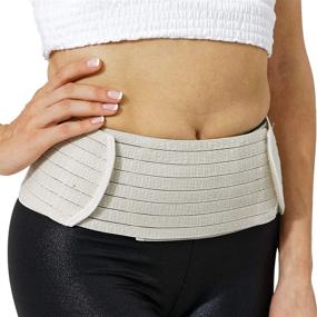 img 1 attached to 🤰 Neotech Care XXL Black Maternity Pregnancy Support, Postpartum Belly Wrap & Pelvis Belt: 3-in-1 Breathable Girdle Band/Brace