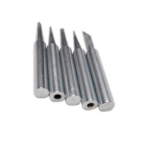 img 1 attached to High-Temperature ST Soldering Tips Bundle - Compatible with Weller WLC100 SP40 - Pack of 5 Pieces