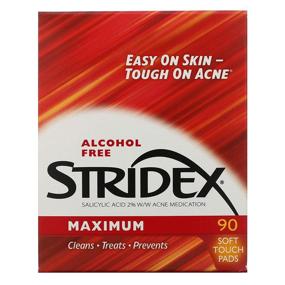 img 2 attached to 🌟 Stridex Daily Care Acne Pads Maximum Strength: 90 ct - Proven Results for Clear Skin